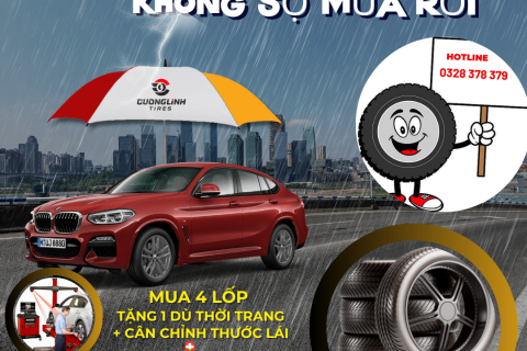 NHẬN QUÀ CHẤT LÊN ĐẾN 1 TRIỆU  - KHI THAY 02 - 04 LỐP XE 