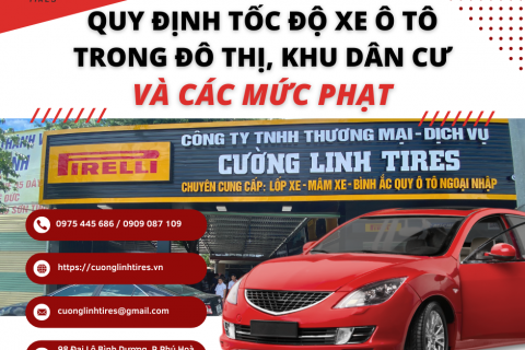 Quy định tốc độ xe ô tô trong đô thị, khu dân cư và các mức phạt