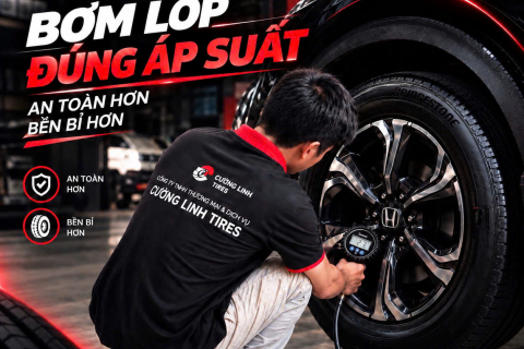 CÁCH KIỂM TRA ÁP SUẤT LỐP Ô TÔ ĐÚNG CHUẨN CHO TỪNG LOẠI XE