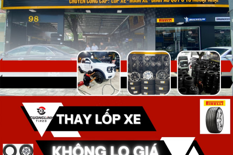 THAY LỐP XE KHÔNG LO GIÁ 