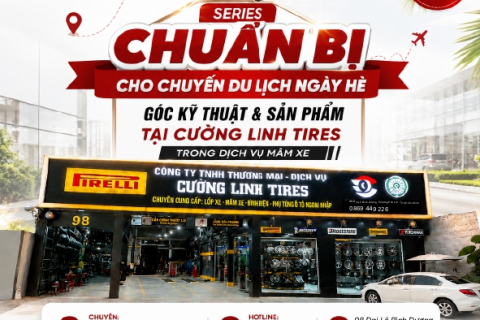 SERIES "CHUẨN BỊ CHO CHUYẾN DU LỊCH NGÀY HÈ" 2: KIỂM TRA MÂM XE TRƯỚC CHUYẾN DU LỊCH HÈ